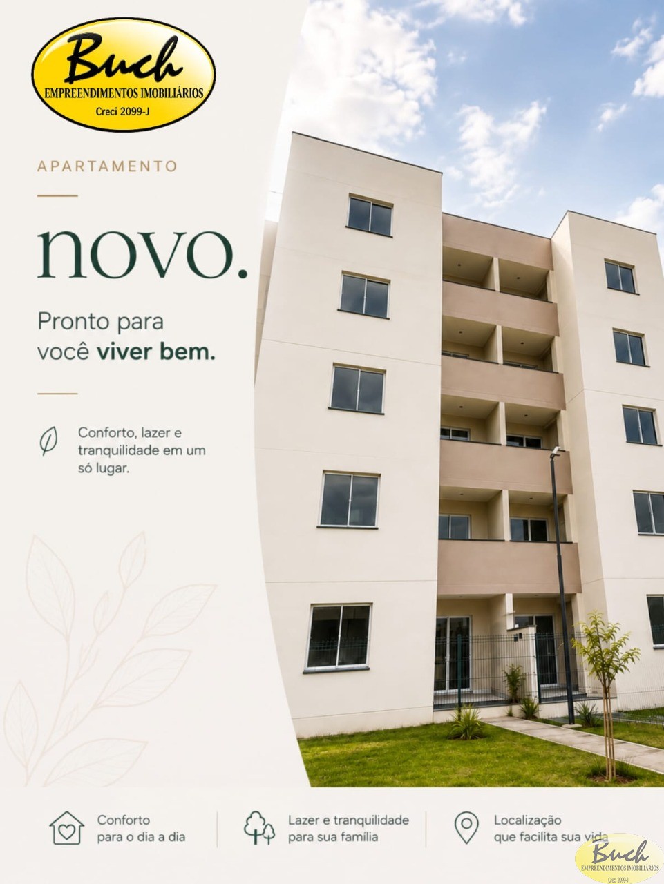 Apartamento, 2 quartos, 46 m² - Foto 1