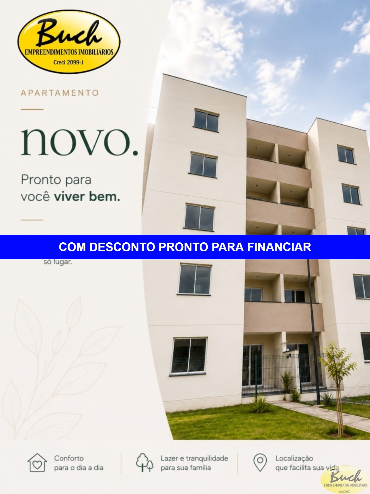 Apartamento, 2 quartos, 46 m² - Foto 1
