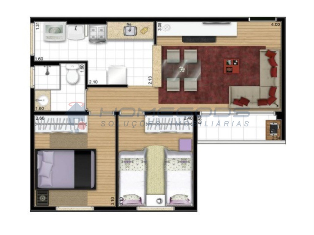 Apartamento, 2 quartos, 47 m² - Foto 13