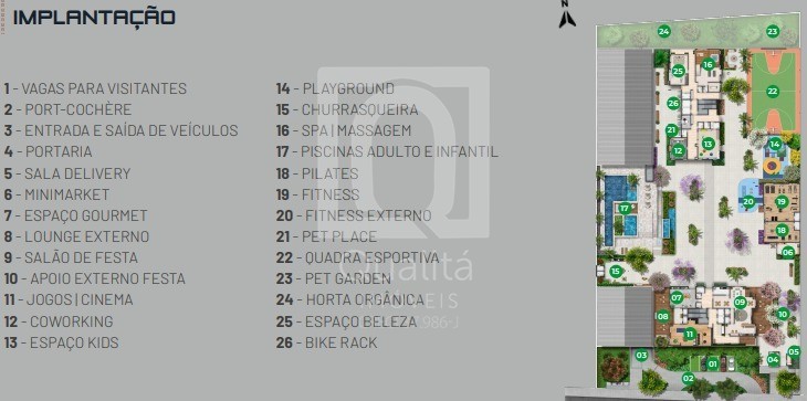 Apartamento, 1 quarto, 44 m² - Foto 43