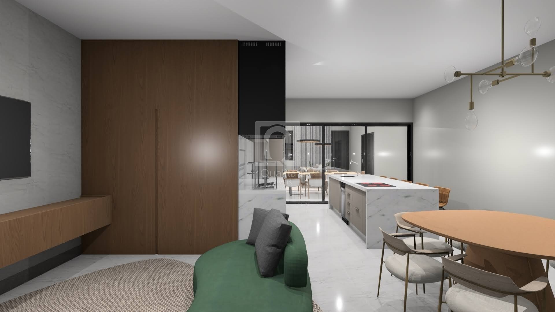 Casa de Condomínio, 4 quartos - Foto 3
