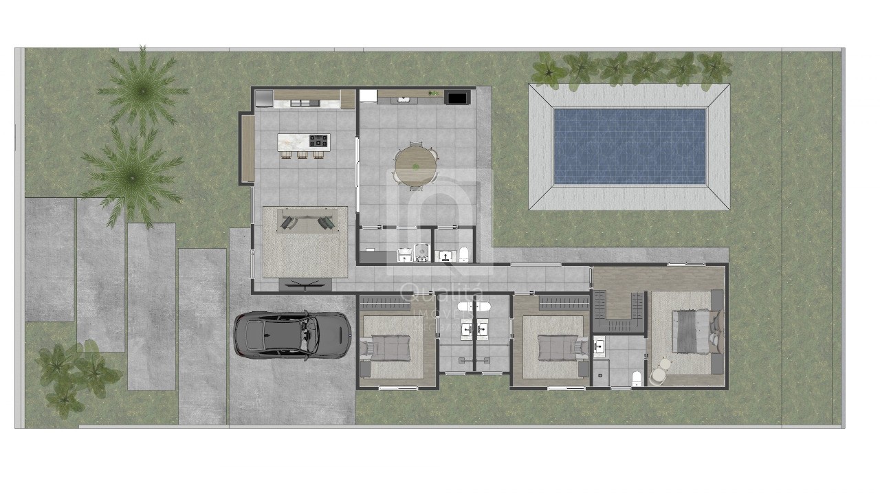 Casa de Condomínio à venda com 3 quartos, 170m² - Foto 8