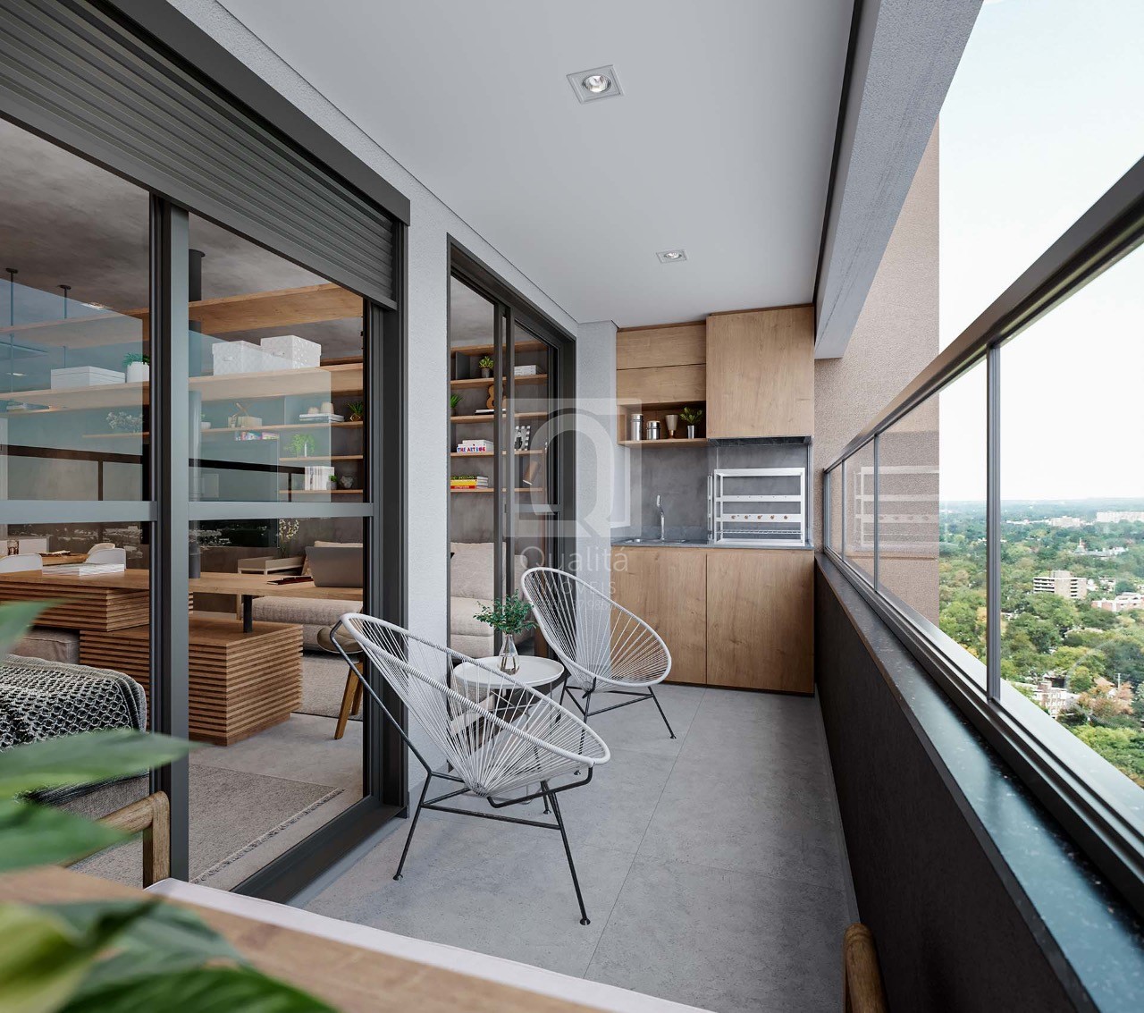 Apartamento à venda com 1 quarto, 49m² - Foto 2