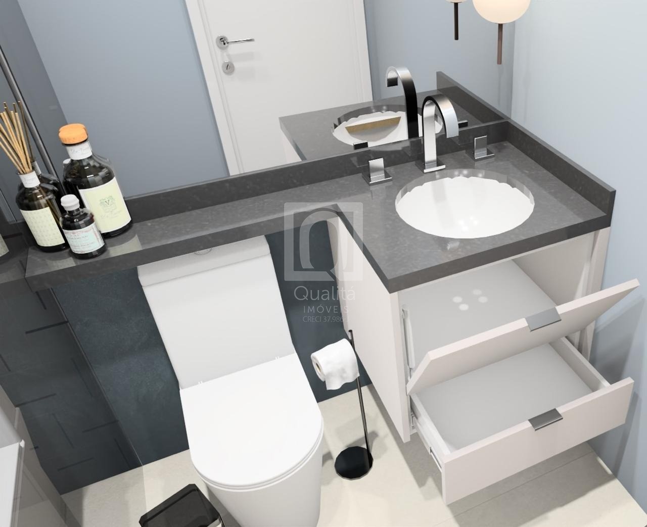 Apartamento à venda com 1 quarto, 40m² - Foto 7