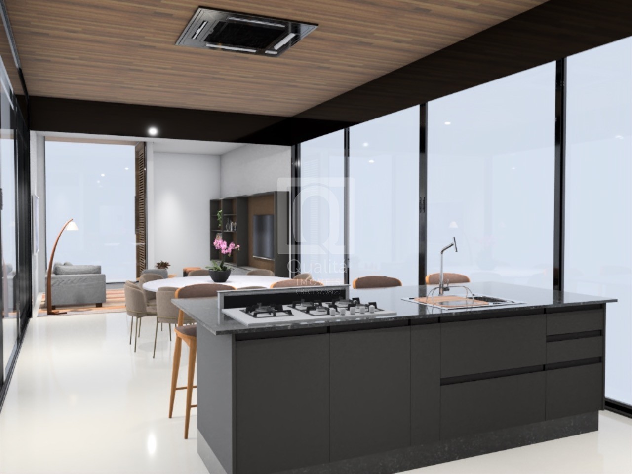 Casa de Condomínio à venda com 3 quartos, 360m² - Foto 1
