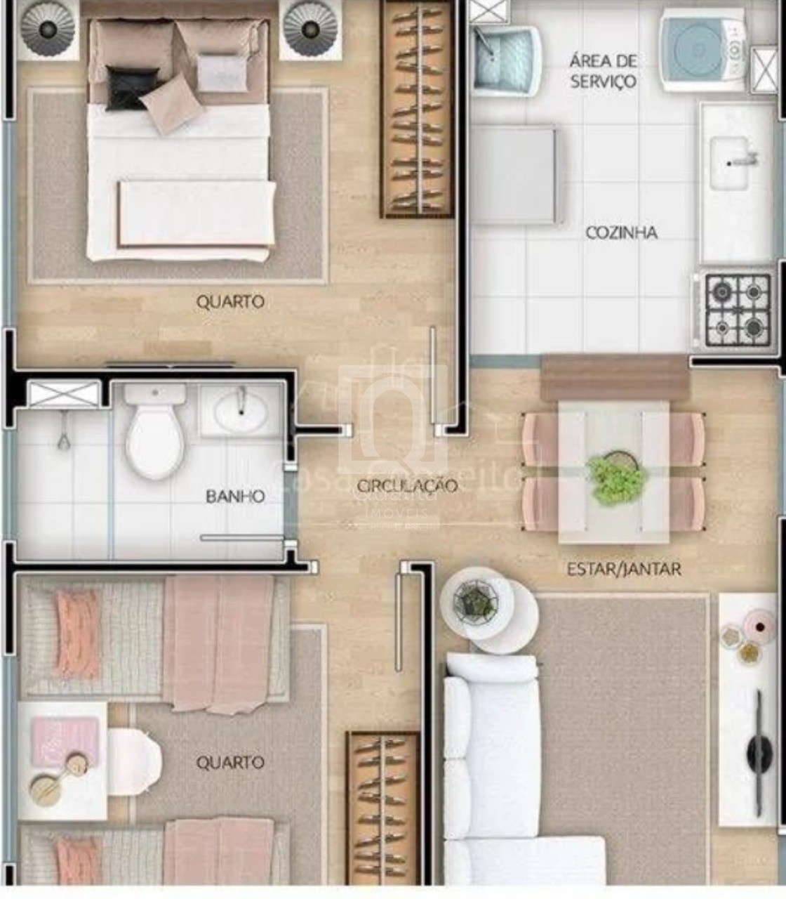 Apartamento, 2 quartos, 40 m² - Foto 11