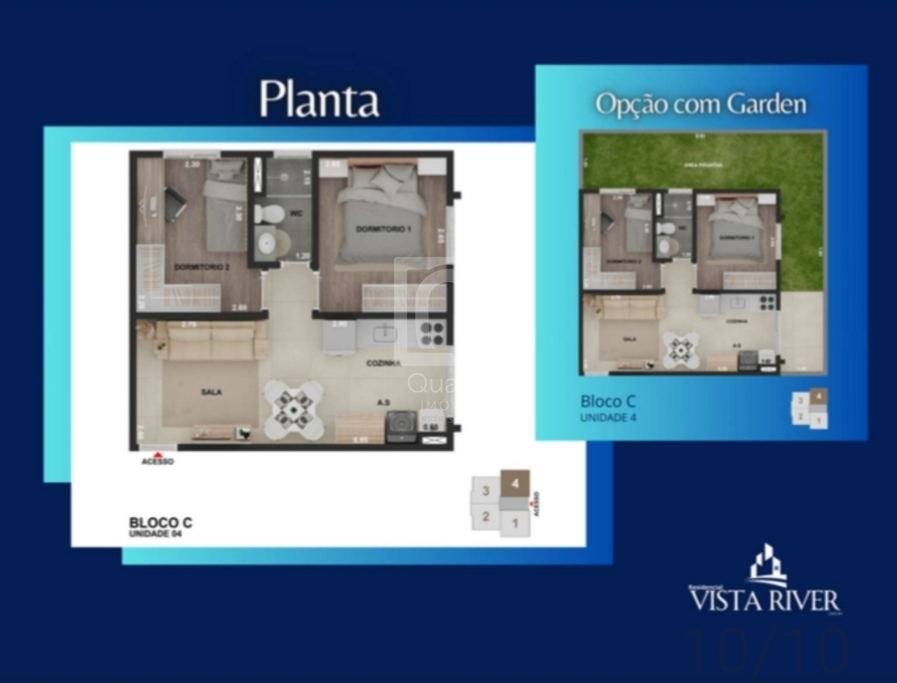 Apartamento, 2 quartos, 42 m² - Foto 3