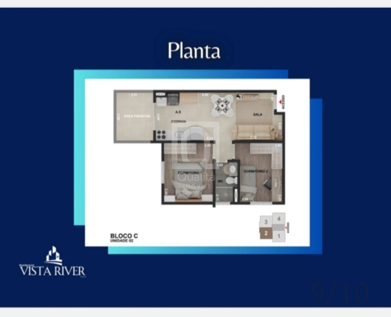 Apartamento, 2 quartos, 42 m² - Foto 7