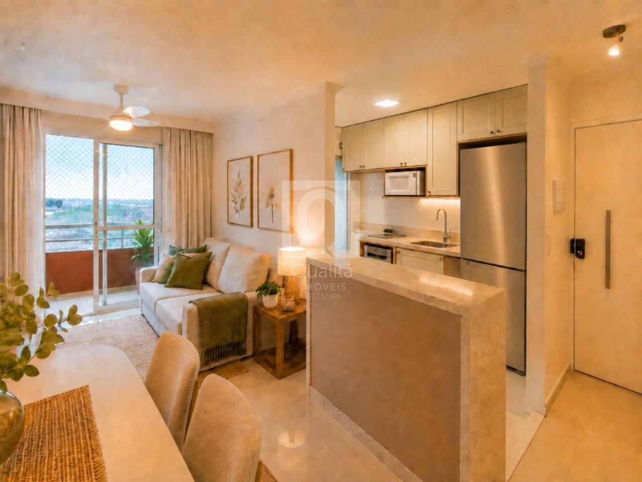 Apartamento, 2 quartos, 54 m² - Foto 2