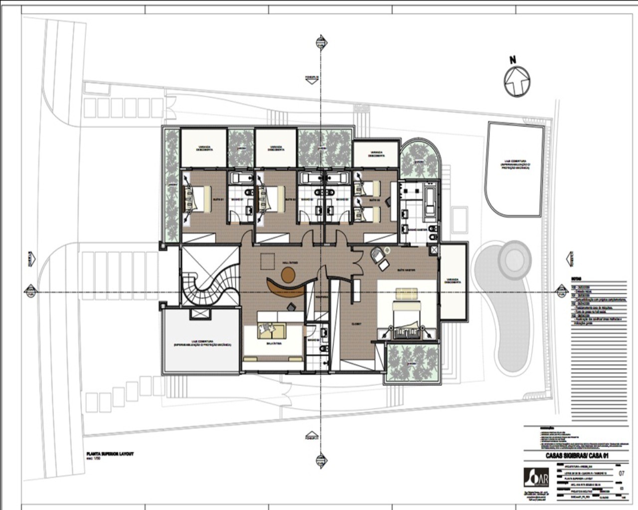 Casa, 5 quartos, 552 m² - Foto 9