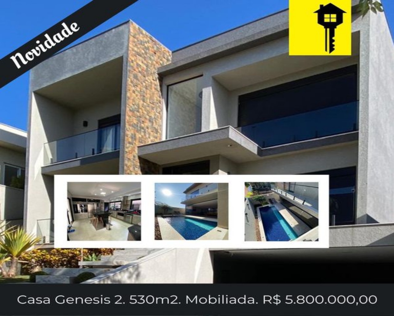 Casa, 5 quartos, 530 m² - Foto 1