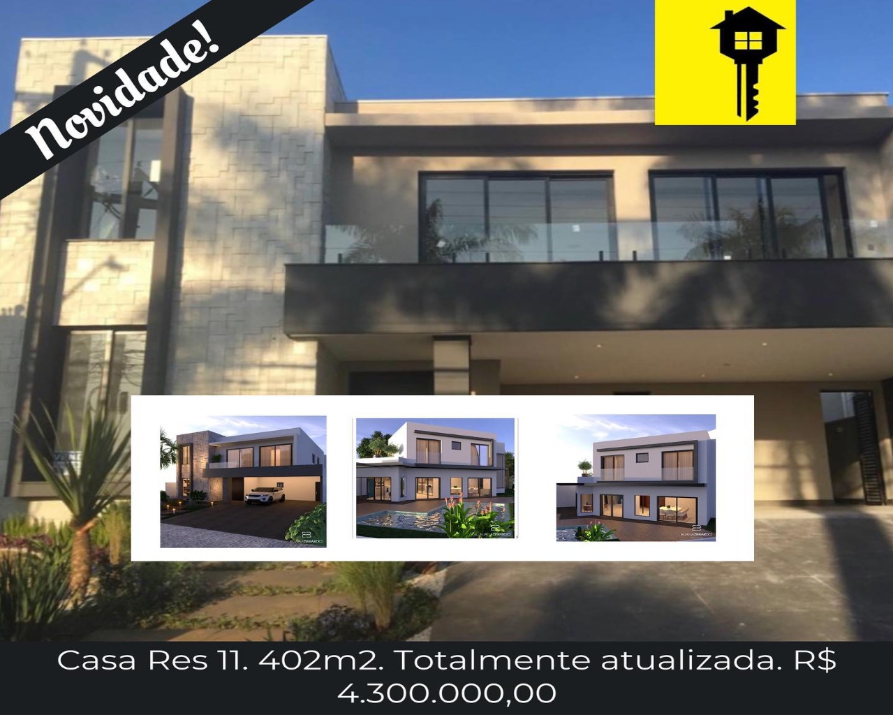 Casa, 4 quartos, 402 m² - Foto 1