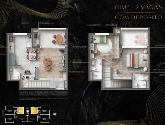 Apartamento, 2 quartos, 81 m² - Foto 42