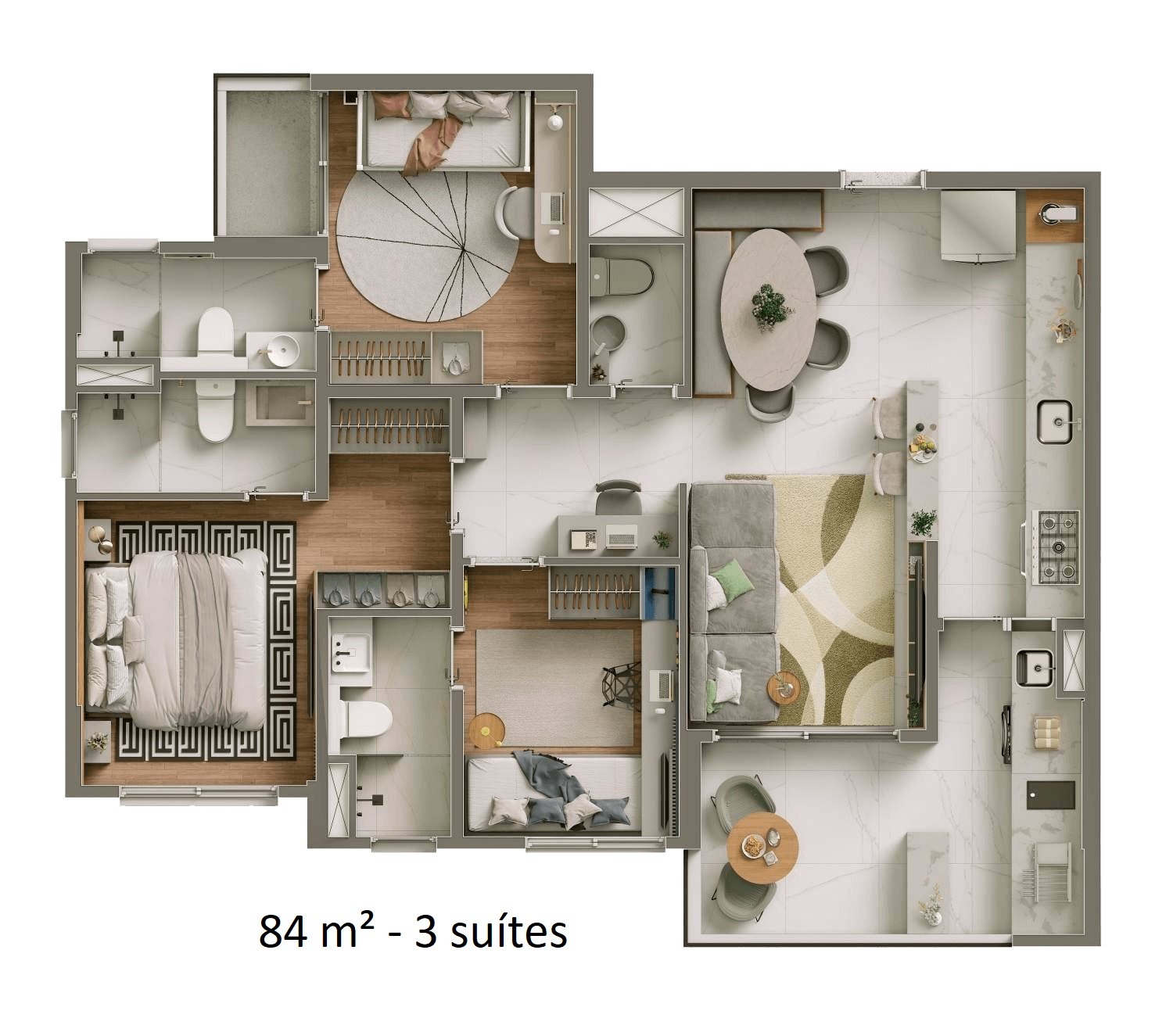 Apartamento, 2 quartos, 67 m² - Foto 25