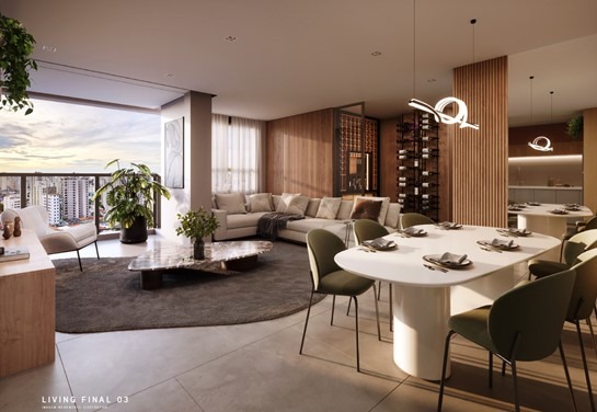 Apartamento à venda com 3 quartos, 93m² - Foto 1