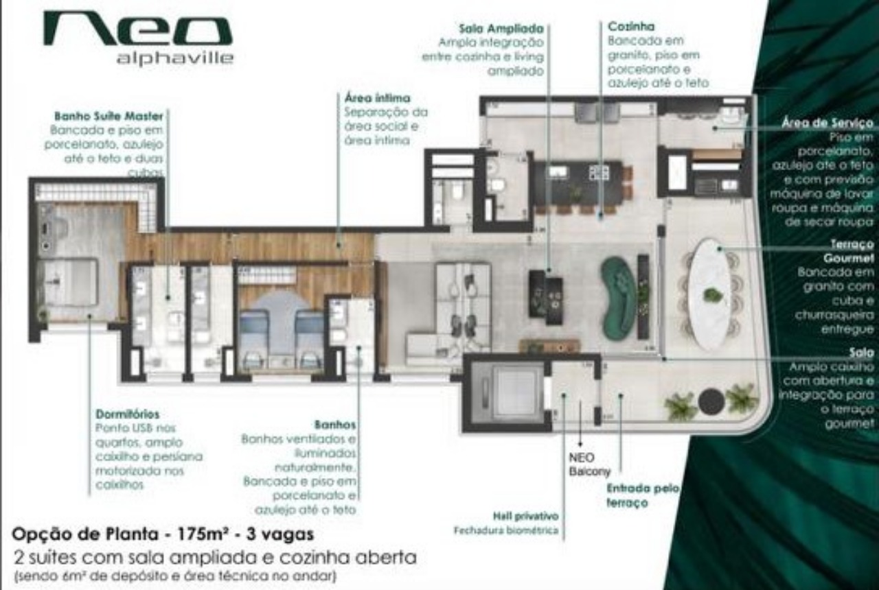Apartamento, 3 quartos, 175 m² - Foto 18