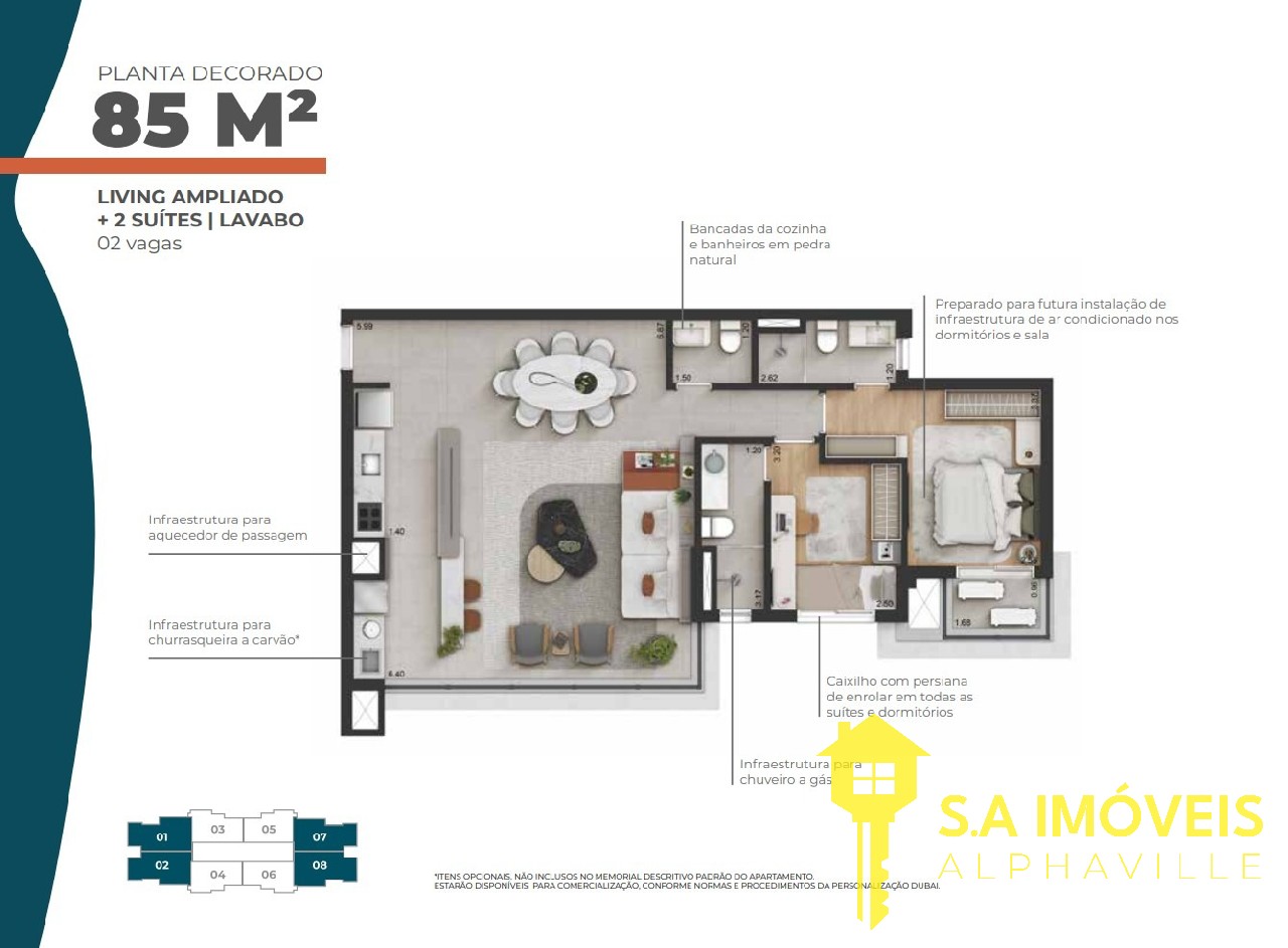 Apartamento, 3 quartos, 85 m² - Foto 4