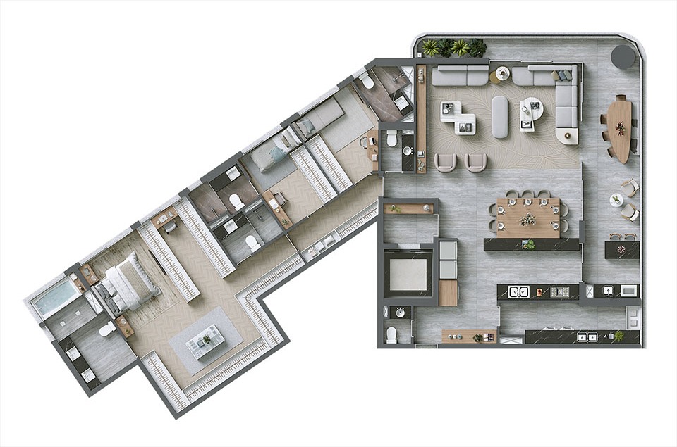 Apartamento, 4 quartos, 218 m² - Foto 17