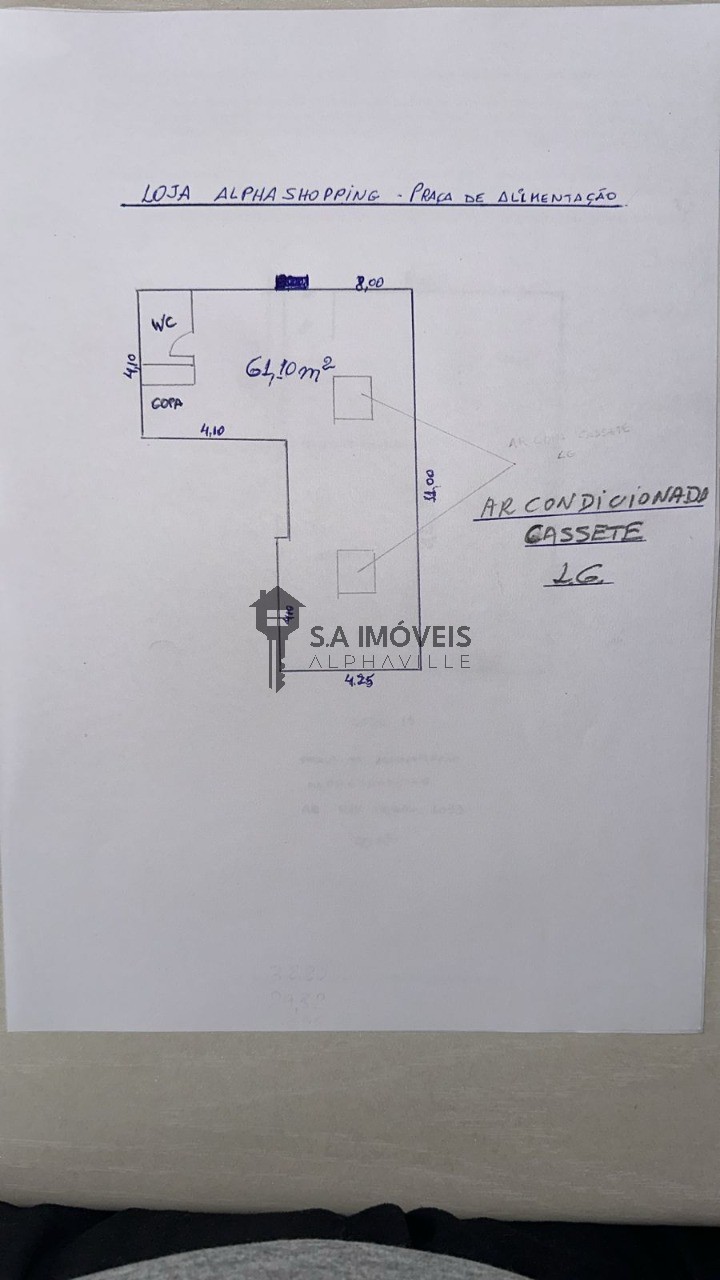 Loja-Salão para alugar, 61m² - Foto 2