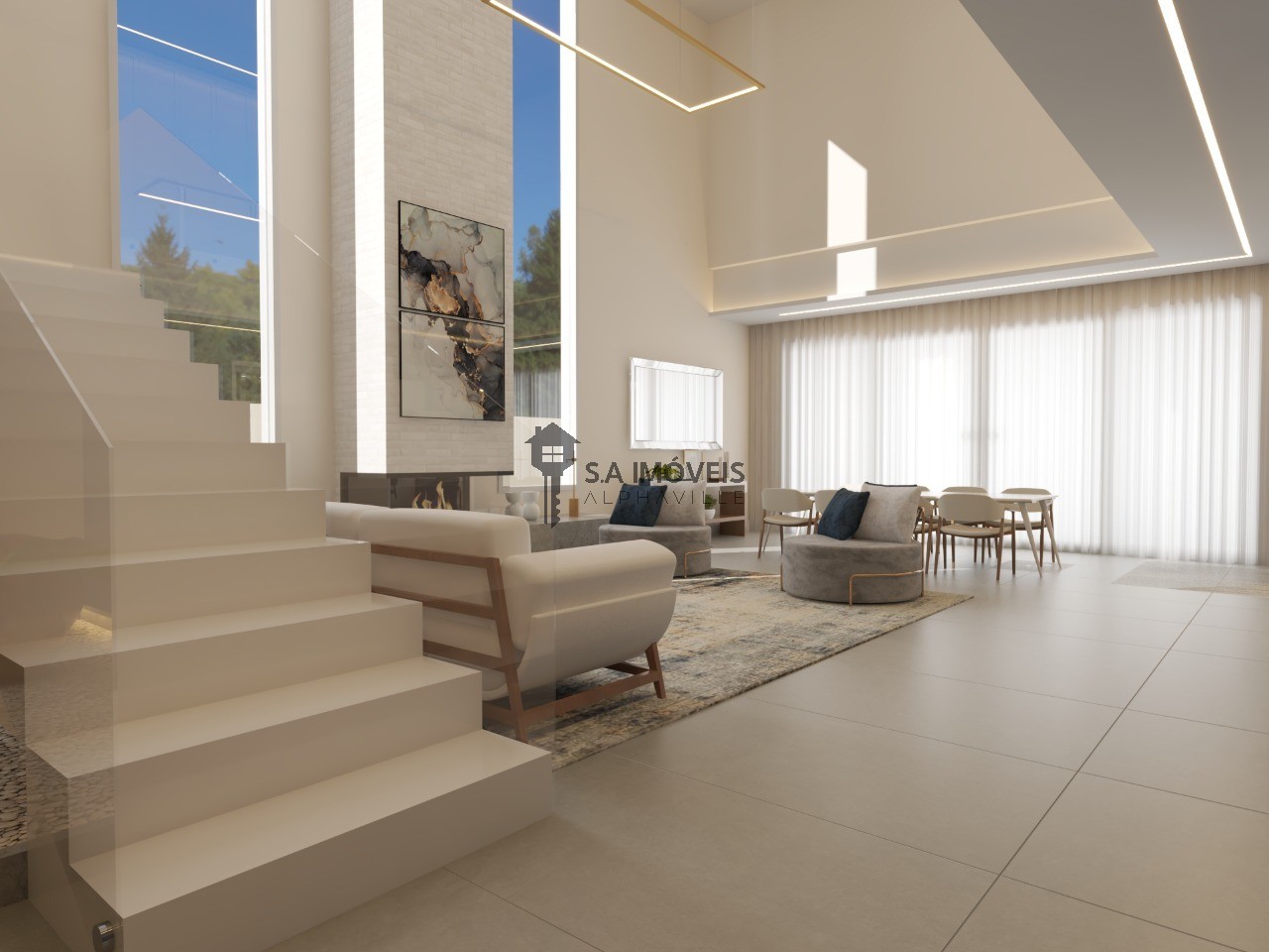 Casa de Condomínio, 4 quartos - Foto 44