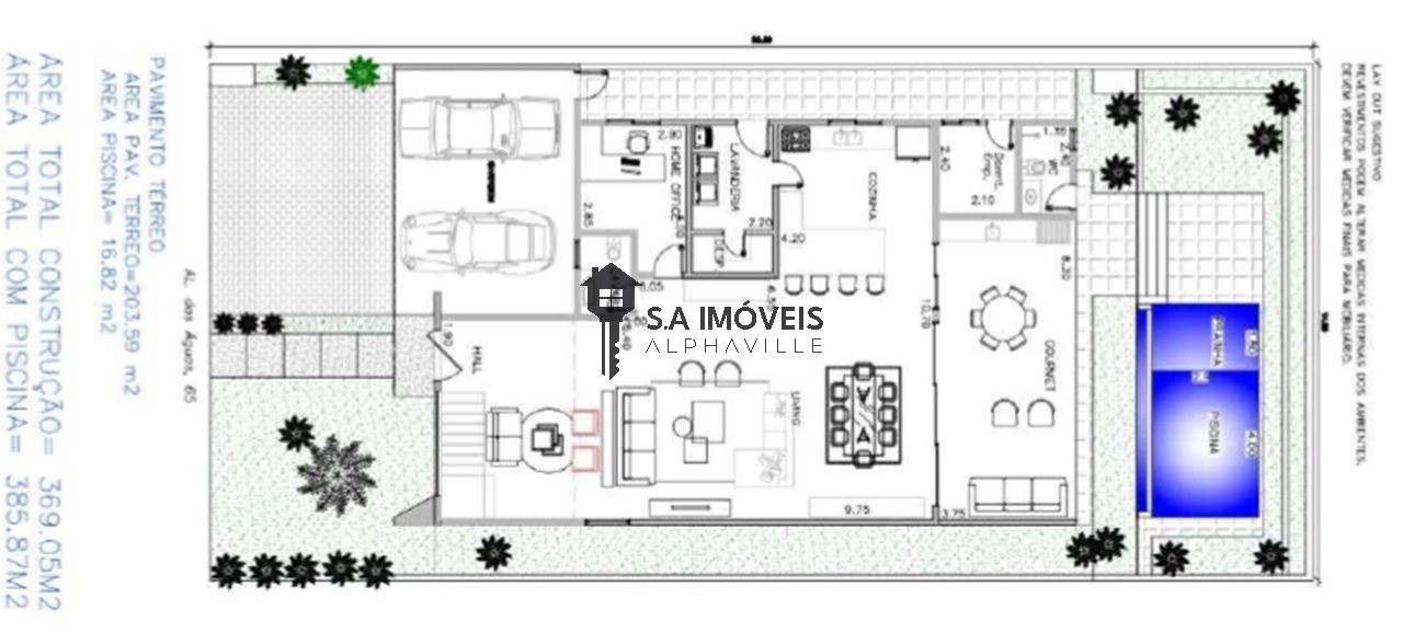 Casa, 4 quartos, 385 m² - Foto 41