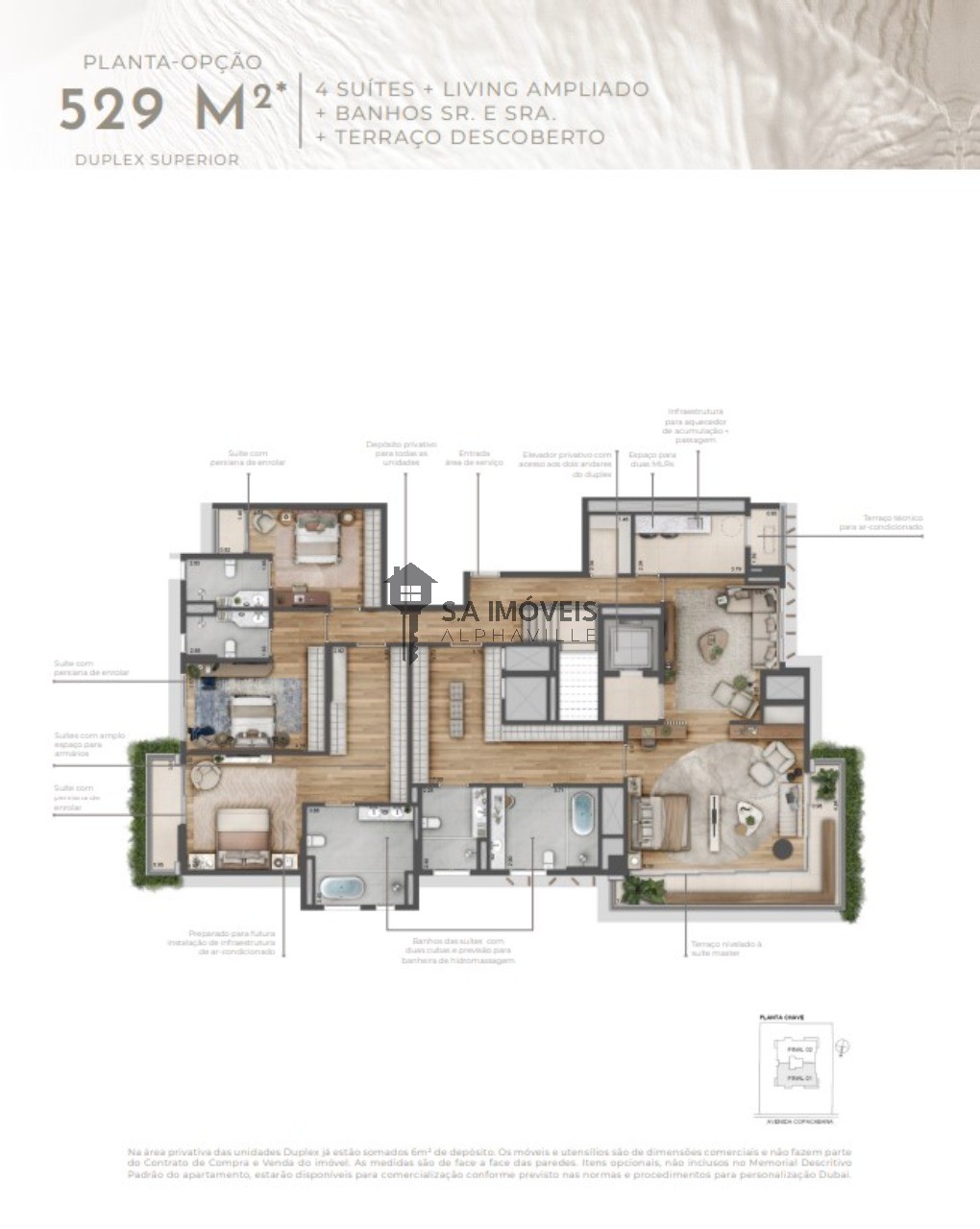 Apartamento, 4 quartos, 529 m² - Foto 19