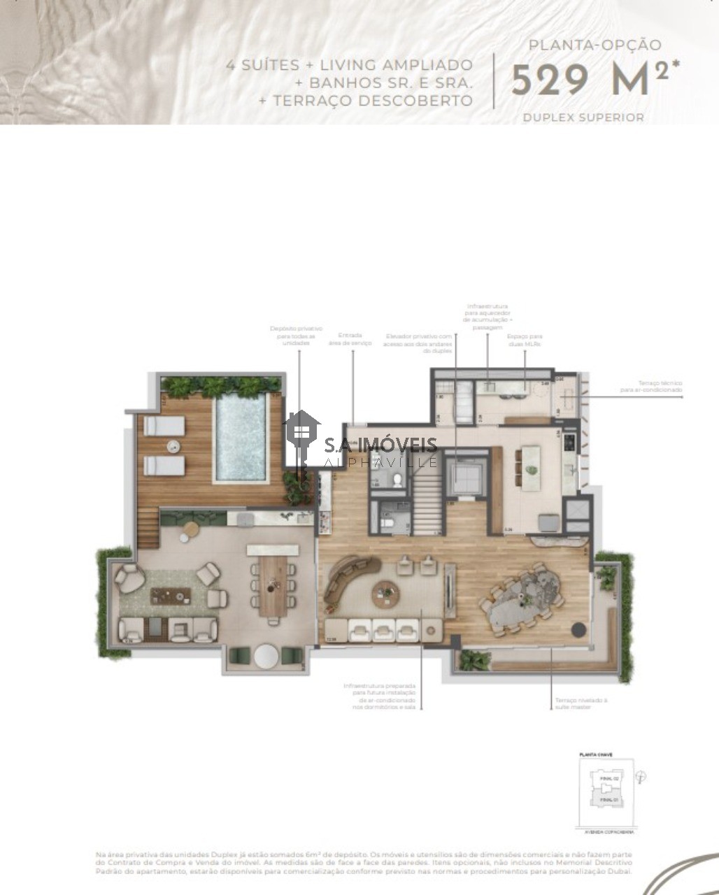 Apartamento, 4 quartos, 529 m² - Foto 18