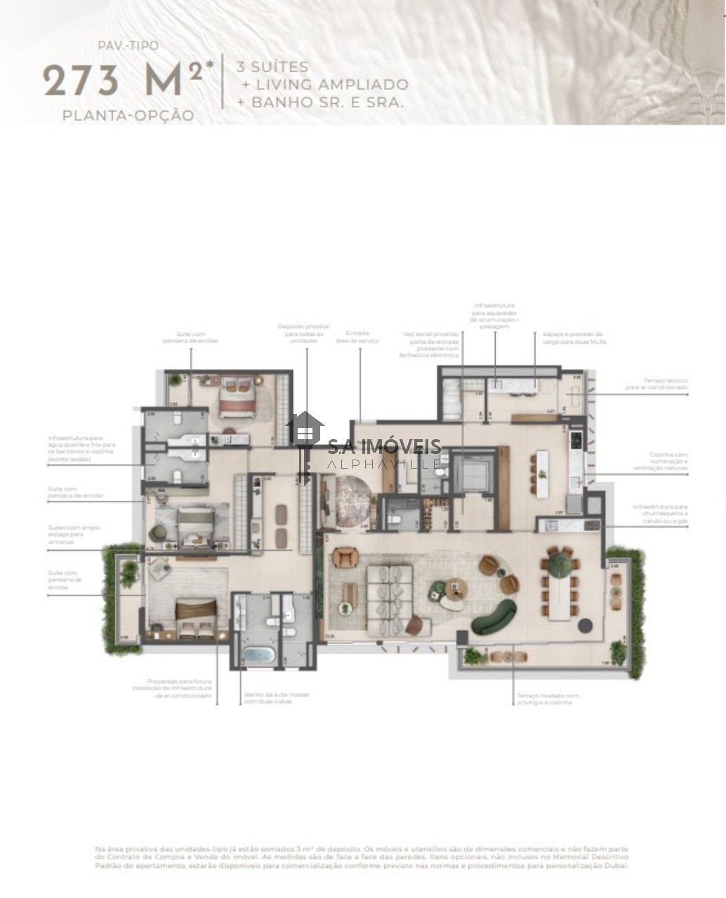 Apartamento, 4 quartos, 273 m² - Foto 20