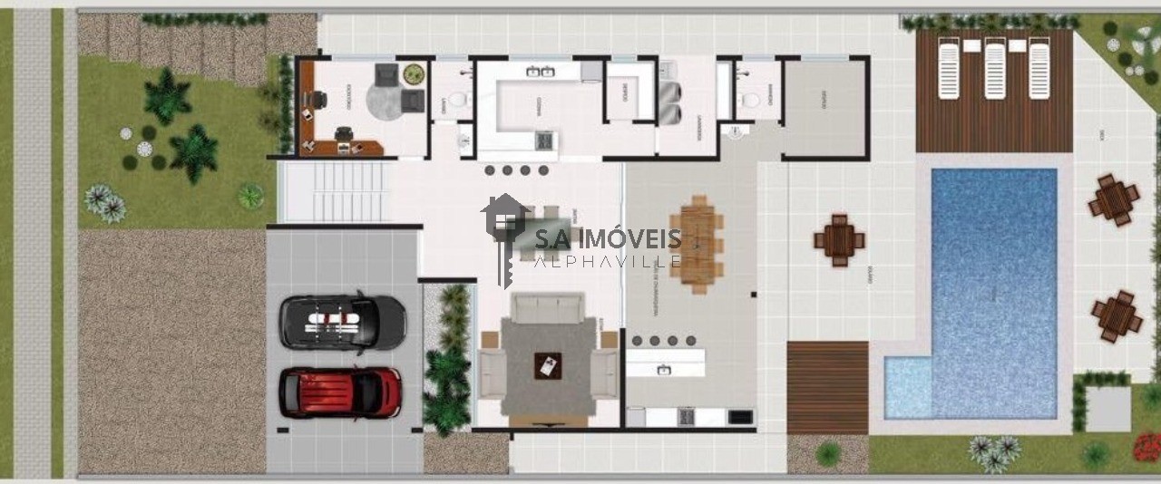 Casa de Condomínio, 4 quartos - Foto 50