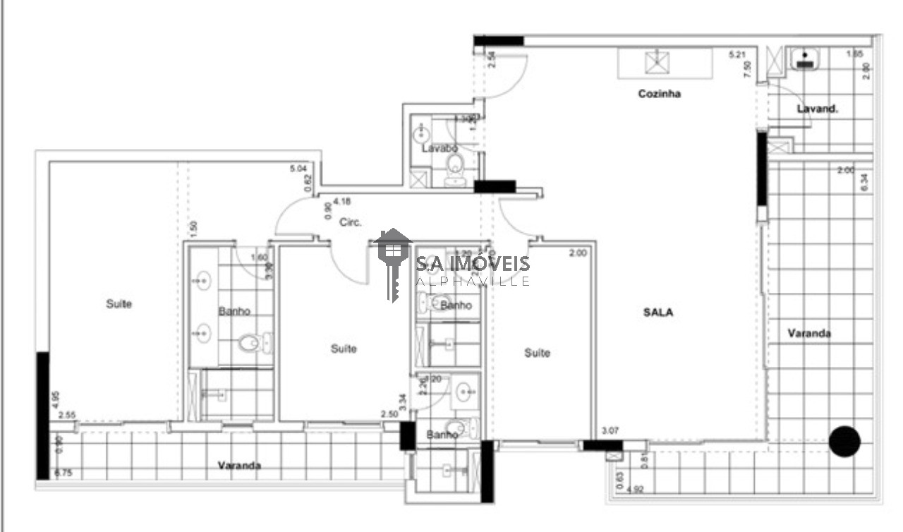 Apartamento, 3 quartos, 120 m² - Foto 6