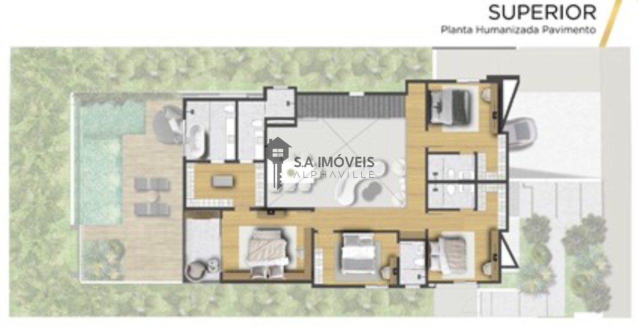 Casa de Condomínio, 4 quartos - Foto 25