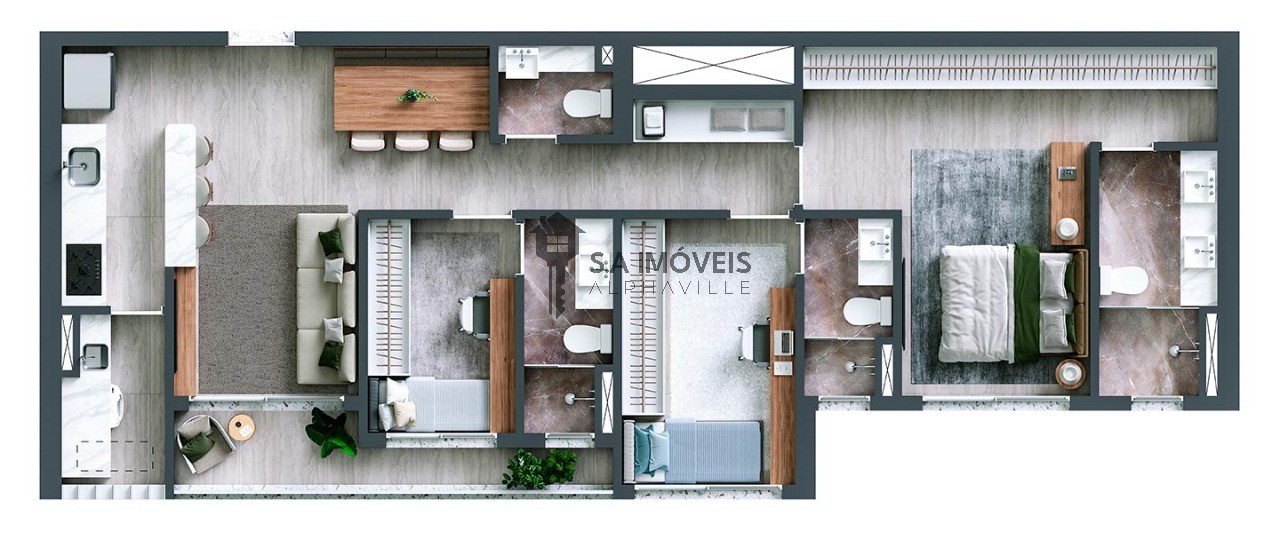 Apartamento, 3 quartos, 95 m² - Foto 14