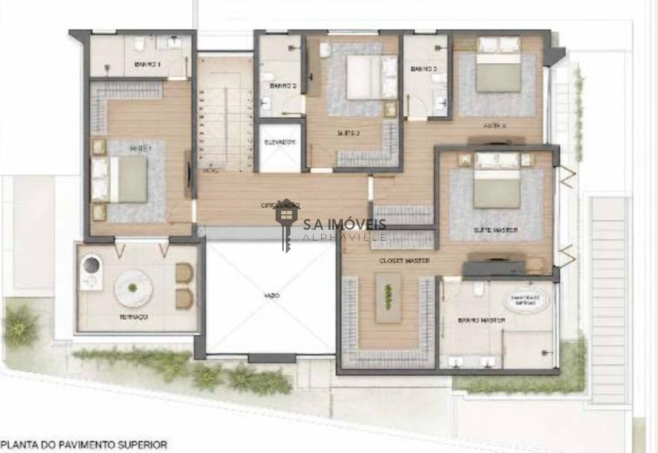 Casa de Condomínio, 5 quartos - Foto 9