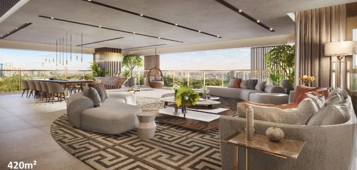 Apartamento, 3 quartos, 420 m² - Foto 1