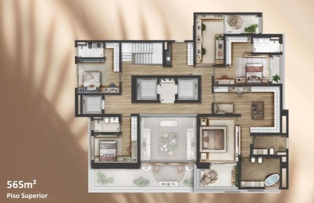 Apartamento, 3 quartos, 420 m² - Foto 6