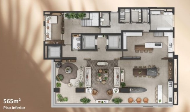 Apartamento, 3 quartos, 420 m² - Foto 7