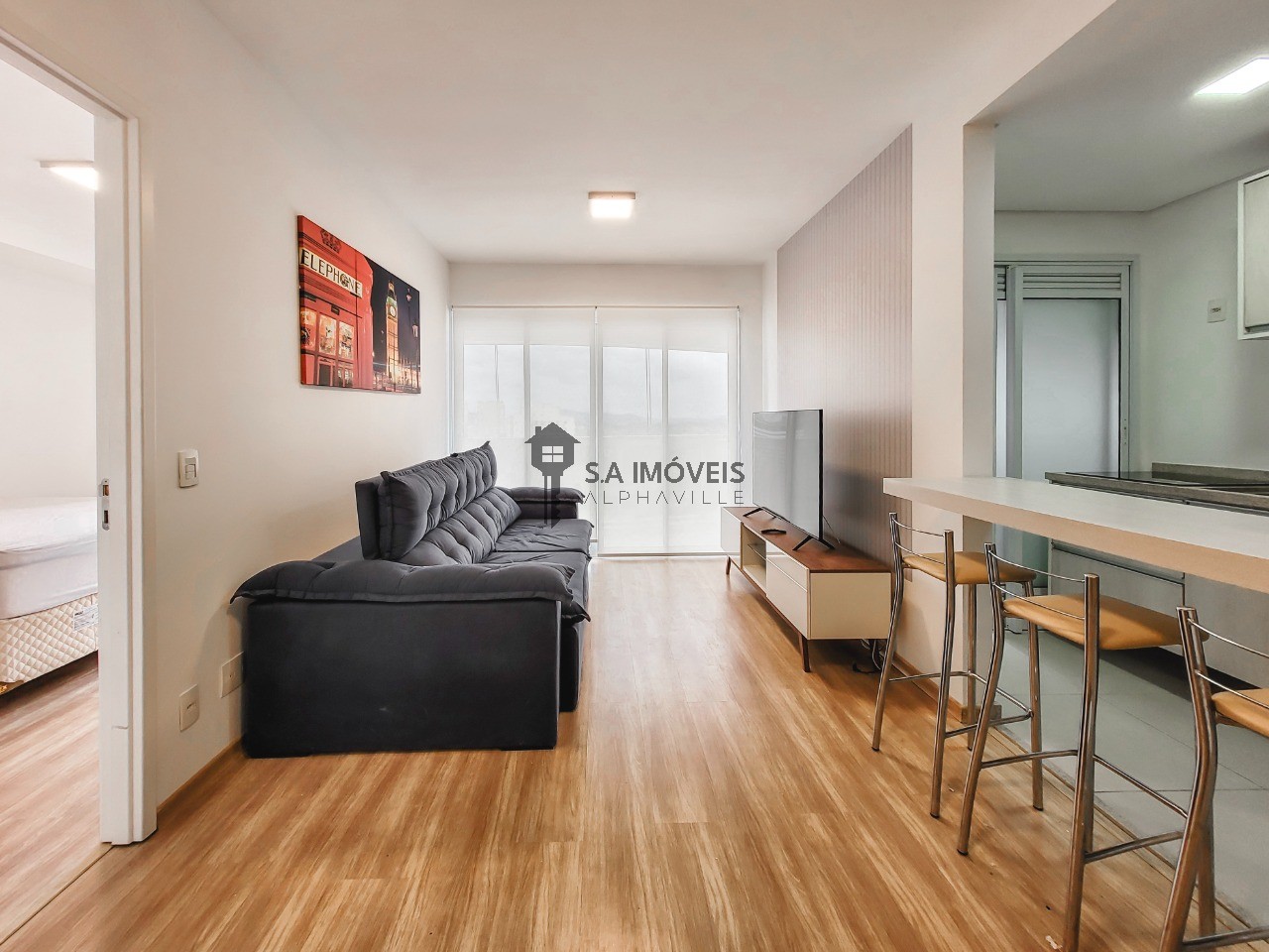 Apartamento, 1 quarto, 50 m² - Foto 1