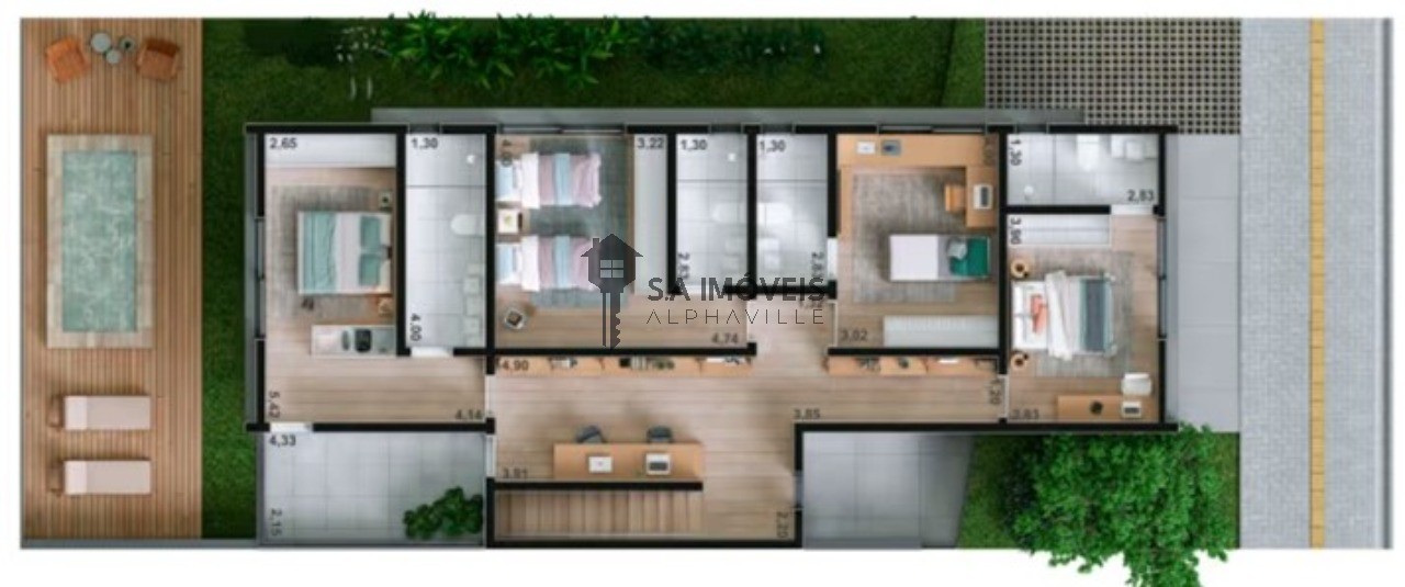 Casa, 3 quartos, 229 m² - Foto 27