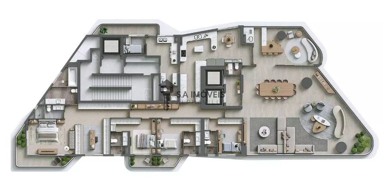 Apartamento, 4 quartos, 365 m² - Foto 9