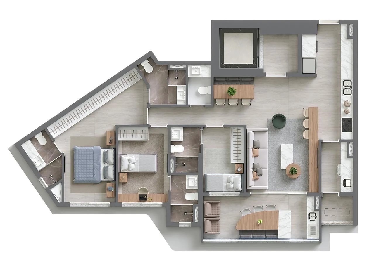 Apartamento, 3 quartos, 126 m² - Foto 19