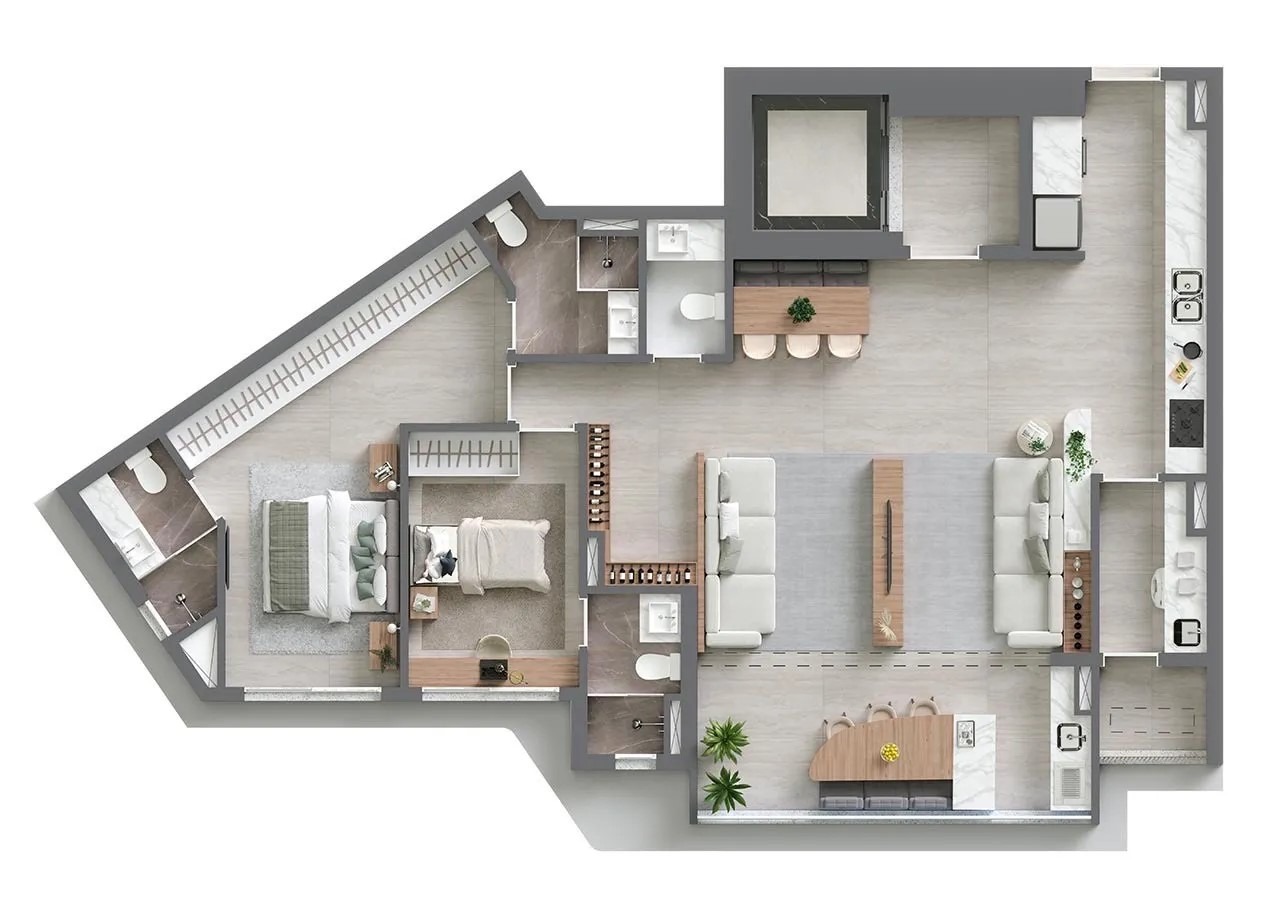 Apartamento, 3 quartos, 126 m² - Foto 20