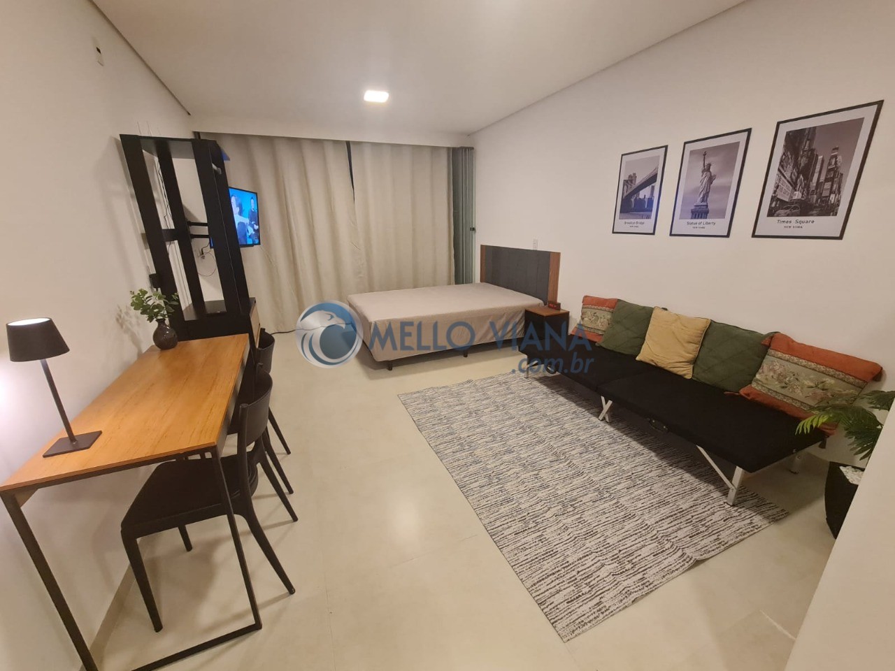 Apartamento, 1 quarto, 27 m² - Foto 1
