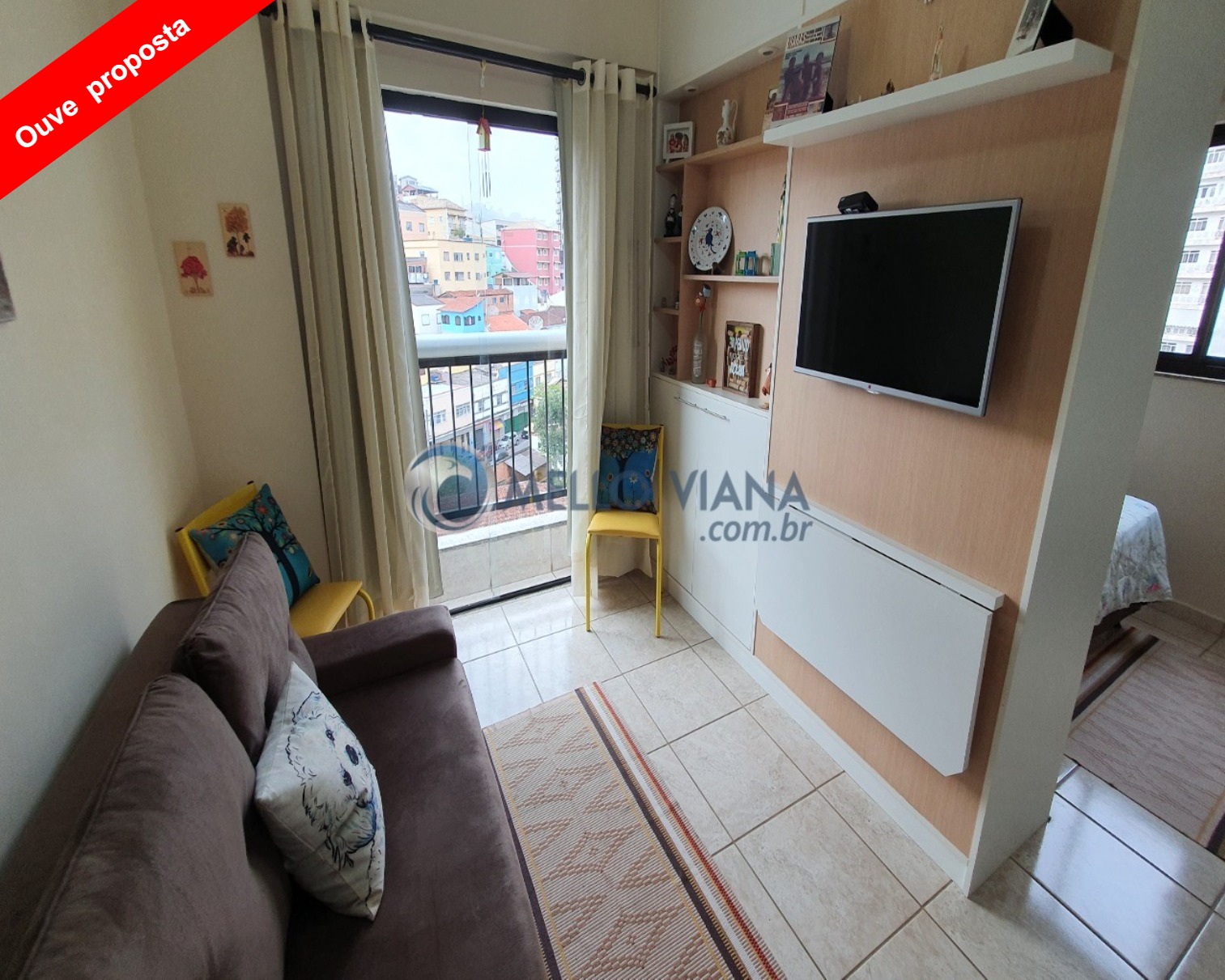 Flat/Apart Hotel à venda com 1 quarto, 30m² - Foto 1