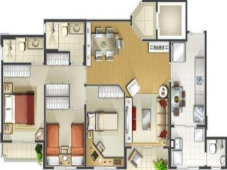 Apartamento, 3 quartos, 91 m² - Foto 6