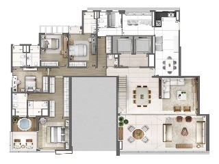 Apartamento, 4 quartos, 275 m² - Foto 16
