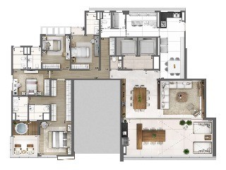 Apartamento, 4 quartos, 275 m² - Foto 18