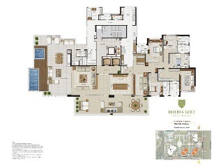 RISERVA GOLF VISTA MARE RESIDENZIALE, APARTMENT IN RIO DE JANEIRO BRAZIL, apartamento 5 quartos em Barra da Tijuca Rio de Janeiro RJ