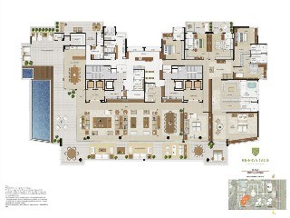 RISERVA GOLF VISTA MARE RESIDENZIALE, APARTMENT IN RIO DE JANEIRO BRAZIL, apartamento 5 quartos em Barra da Tijuca Rio de Janeiro RJ