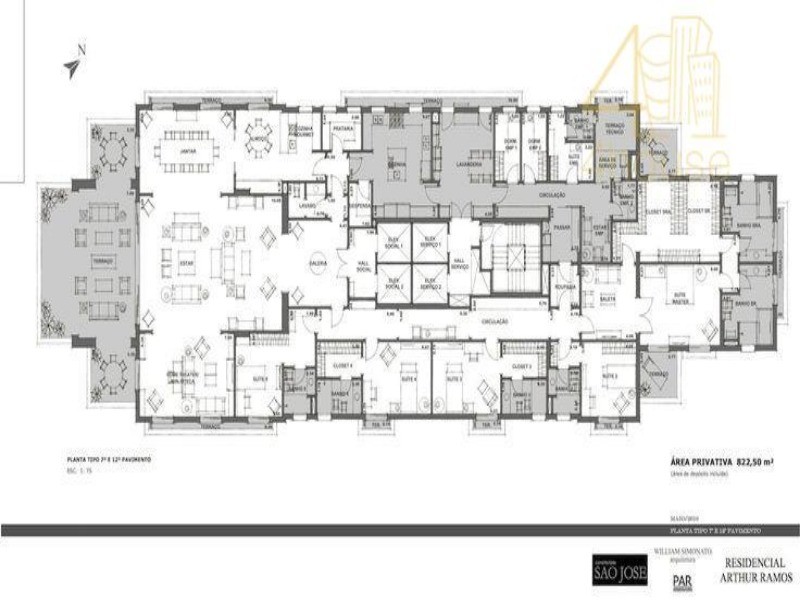 Apartamento, 5 quartos, 820 m² - Foto 37