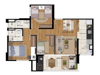 Apartamento, 2 quartos, 82 m² - Foto 14